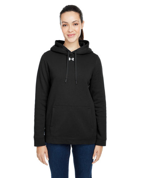 1300261 Under Armour Ladies Hustle Pullover Hooded Sweatshirt