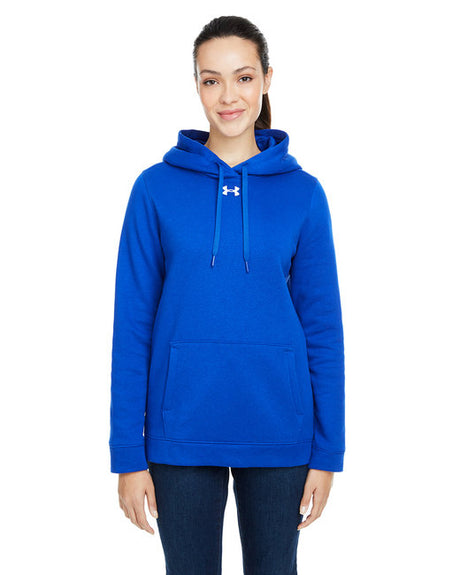 1300261 Under Armour Ladies Hustle Pullover Hooded Sweatshirt