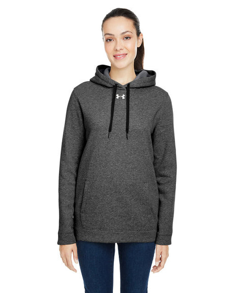 1300261 Under Armour Ladies Hustle Pullover Hooded Sweatshirt