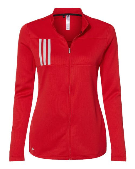 Adidas - Women's 3-Stripes Double Knit Full-Zip - A483