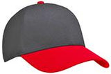 Top Headwear Polyester Two-Tone Flat Bill Snapback Embroidered with your Logo