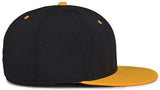 Top Headwear Polyester Two-Tone Flat Bill Snapback Embroidered with your Logo