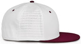 Top Headwear Polyester Two-Tone Flat Bill Snapback Embroidered with your Logo